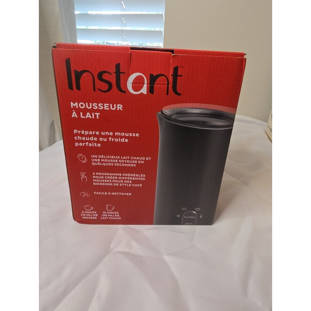 Instant Milk Frother — Black